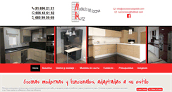 Desktop Screenshot of cocinasruizgetafe.com